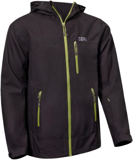 COR Men's Packable Waterproof Travel Rain Jacket | The Ultimate All-Season Breathable Rain Coat for Men with Secret Pockets
