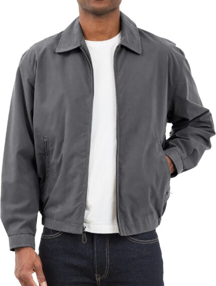 LONDON FOG Men's Auburn Zip-Front Golf Jacket (Regular & Big-Tall Sizes)