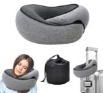 WEERSHUN Travel Pillows for Airplanes,2024 New Travel Pillow,Travel Neck Pillow Airplane Memory Foam Travel Pillow Neck Pillow for Traveling Suitable for Airplanes,Offices and Cars