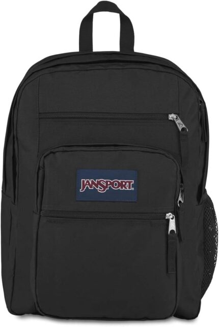 JanSport Laptop Backpack - Computer Bag with 2 Compartments, Ergonomic Shoulder Straps, 15” Laptop Sleeve, Haul Handle - Black