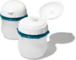 OXO Good Grips Prep & Go Leakproof Silicone Squeeze Bottle - 2 Pack, White