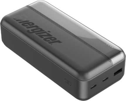 Energizer Portable Charger 30000mAh Power Bank with USB C in and Out Compact External Battery Pack for iPhone 16/15/14/13, Samsung Galaxy S24/S23, Pixel, iPad, Cell Phone and Tablets_UE30050C