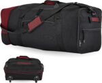 Travelers Club 32-inch Collapsible Expandble Travel Rolling Duffel Bag