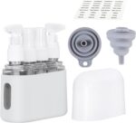 Bpluma Travel Bottles, Leak Proof Containers For Toiletries TSA Approved Airplane Accessories Kits For Liquid With Labels
