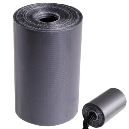 Pocket Size Duct Tape, Emergency Kit for Outdoors, Travel, Car, Survival Gear, First Aid, Backpacking, Camping, 2 Inch x 16 Feet, Silver, Pack of 1