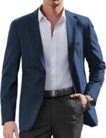 COOFANDY Mens Casual Sport Coat Regular Fit Lightweight Blazers Jacket Two Button Business Suit Jackets