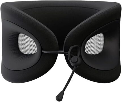 Cabeau Travel Essential Neck Pillow - Fits Most Neck Sizes (11-21 inches) - Evolution X Three Ways to Adjust for Ultimate Comfort on Long Flights (Diamond)