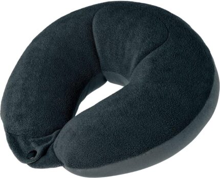 Classic Bean Sleeper, Comfortable Travel Pillow Filled with Micro Polybeans, Neck Pillow for Uninterrupted Sleep, Ideal for Airplane, Bus, Car, and Train, Travel Essentials, Assorted Colors