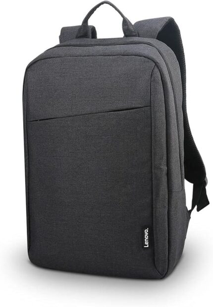 Lenovo Laptop Backpack B210, 15.6-Inch Laptop/Tablet, Durable, Water-Repellent, Lightweight, Clean Design, Sleek for Travel, Business Casual or College, GX40Q17225, Black
