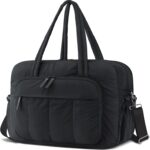 Multi-Pocket 35L Duffel Bag - Water-Resistant Gym & Travel Carry-On for Women