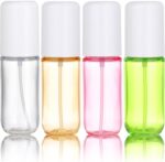 Travel Spray Bottles 1.35oz/40ml Fine Mist Empty Spray Bottles Mini Refillable Plastic Travel Bottle Set for Traveling and Outgoing