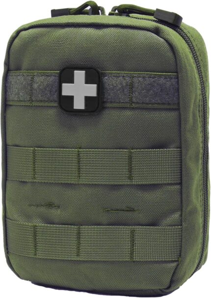 Carlebben EMT MOLLE Ifak Pouch Tactical MOLLE Medical First Aid Kit Utility Pouch Olive