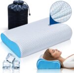 Cloud 9 Memory Foam Camping Hotel Travel Pillow for Neck Support and Snoring– Compact, Ergonomic & Perfect for Hotel Travel (Travel)