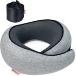 Travel Pillow | High-Density Memory Foam Pillow with 360° Surround Support. Ergonomically Designed. Ideal for Airplane Travel and Home Use.